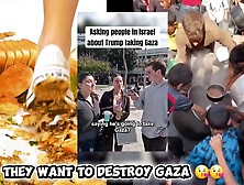 Israeli pookie destroy gazan aid for fun ud83eudd2aud83dudc9d