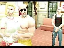 Dragon Ball Porn Epi 30 Number 18 Android Sexually Trained by the Perverted Master Roshi in Front of her Cuck Boy