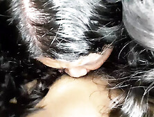 I even fuck her throat,  she gives me a delicious blowjob POV this Colombian BBW