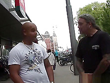 Pretty Amsterdam Whore Rides Tourists Cock