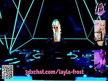 When A Homemade Pornstar / Dj Goes Live In A Virtual Sex Game For Adults | Layla Frost (Music)