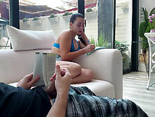 Sugary Kitty Surrenders to Wild Teen Stepbrother Jerk Passion