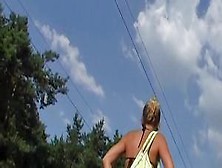 Bikini bimbo upskirt episode