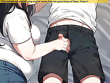 She enjoys eating prick cheese