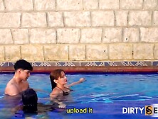 PART 1: SWIM TRAINER BANGS MY STEPDAUGHTER IN THE BUTT AND I CATCH 'EM ONE AS WELL AS THE OTHER