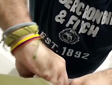 Fat daddy Ferdinand spitroasted by wild twink gang raw