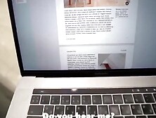 Step Brother Creeps Up Step Sister in the washer while she enjoys banging his huge uncut cock for creampie