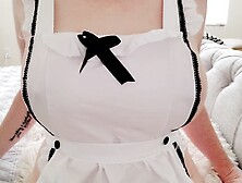 No Face Girl - Joi From The Hotel Room Service Maid After She Walks In On You Jerking Off!