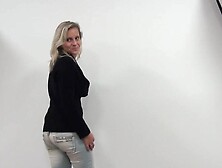 Czech Blonde Sucks Dick During Casting And Has Her Pussy Drilled