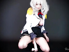 Honey Moon In Hidori - Kashima Cosplay And My Biggest Toy