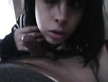 Kat - Goth Teen Jizz