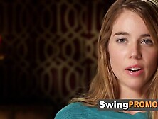 Swinger ladies give a blistering lesbian show