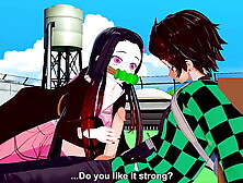 KOIKATSU FAST HAND-JOB Tanjiro Nezuko DEMON SLAYER,  have sex cartoon uncensored...  Thereal3dstories