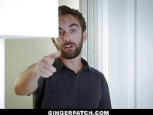 GingerPatch - Hawt teen Sucks Stepdads Rod For Money