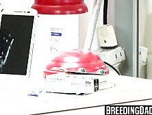 Chubby Doctor Daddy Riding Raw Twinks Ass Hard - Anal Sex POV