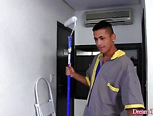 Transsexual Nicolly Pantoja Pounds Her Hunk Toy Then Takes His Schlong