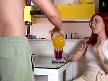 Ginger Step Milf Craves My Penis While Dads at Work