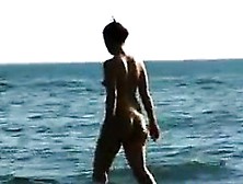 Naked Girl A The Beach