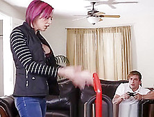 Stepmom Anna Bell Peaks Loves Games And Cock