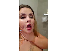 Amateur sub slut training her deepthroat skills