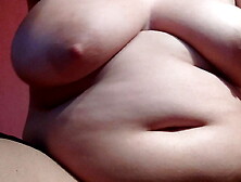 Snatch pump with butt sex plug in bum