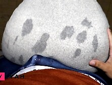 Stepsis Hottest Lap Dance Makes Him Spunk Through Underwear