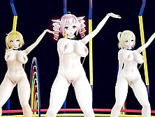 Mmd R18  Baam Mmd Sexy Bitch Princess Dance Ahegao Dildo 3D Hentai