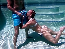 Beautiful Milf's Underwater Big Cock Hookup
