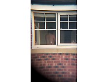 Redhead Caught Window Nude Neighbour (Part 1)