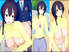 【Sao 小比類巻香蓮】コイカツ！エロアニメ動画(3Dエロゲーム 版権キャラカード). Mp4