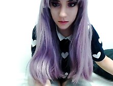 Webcam Teen Masturbates And Pretends You Came In Her Mouth