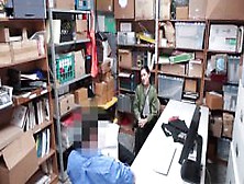 Jade Noir Has No Escape from the Officer