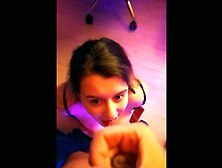 Old client facializes Teen escort 2