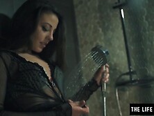 Super Model Washes Away Her Sins By Masturbating In The Shower