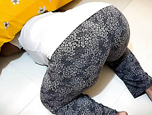 My Friend's Hot Wife Stuck Under Bed Begging For Anal - Aria Mia Opens Her Big Ass & Tight Pussy