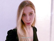 Unlucky Shoplifter Banged in Mall Toilet - Real Public - Risky Sex - POINT OF VIEW