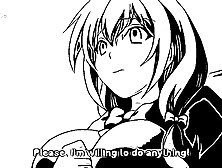 Anime Comic - Poor schoolgirl and principal