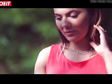 LETSDOEIT - Forest Lesbian Sex with Sexy Czech Busty Babes