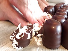 crush 35 chocolate covered cakes barefoot