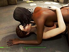 Porn with the Detective's Secretary on the Top Floor of the House | Fallout Heroes