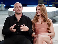 Jessi And Matt - Gorgeous Redhead Gets Bbc Creampie