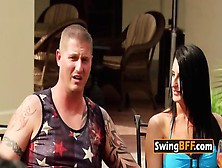 Brett And His Smoking Hot Wife Join Other Horny Couples At Swing House