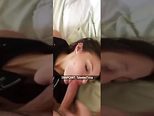 Horny Blonde Teen Takes Huge Facial And Loves It Shared On Snapchat