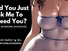 [Asmr] Mommy Dom Pegging Leads To Breeding Your Hole [Audio Roleplay] [Femdom] [Strap-On] [Breeding]