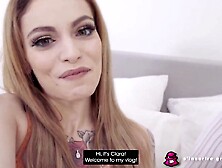 French Fooled - Blindfolded and my ugly gf gets to