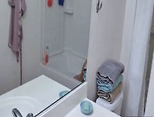 Filmed My Big Boobs Stepmom Masturbating With A Dildo