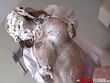 Mindi Mink In Kinky Milf Spills Cake All Over