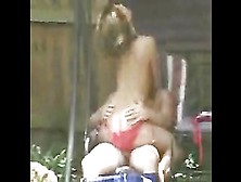 Couple Caught Fucking In Backyard