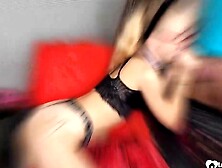 Blonde with glasses riding like a pornstar
