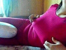 Pillow masturbation while explaining how to touch and feel and nipple masturbation. Even after I got excited by masturbation thr